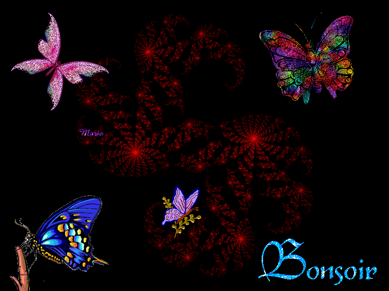 RÃ©sultat de recherche d'images pour "Bonne semaine gifs papillons"